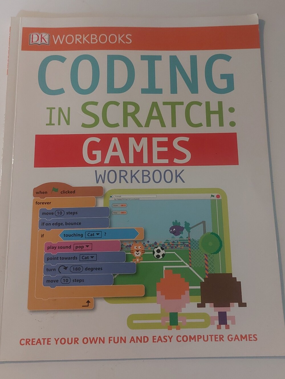 Coding in Scratch: Games Workboom by DISCOVERY KIDS